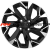 Khomen Wheels 6x15/4x100 ET39 D56,6 KHW1508 (Cobalt) Black-FP