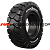 Maxam 140/55-9/4,00E MS701+ TR Цельнолитая немаркая с бортом ВЬЕТНАМ