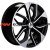 Khomen Wheels 7x17/5x108 ET43 D65,1 KHW1703 (DFM AX 7) Black-FP Khomen Wheels 7x17/5x108 ET43 D65,1 KHW1703 (DFM AX 7) Black-FP