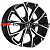 Khomen Wheels 7,5x19/5x108 ET52 D60,1 KHW1907 (Exeed LX) Black-FP