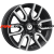 Khomen Wheels 8x17/6x139,7 ET45 D93,1 KHW1723 (Mazda BT50) Black-FP