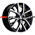 Khomen Wheels 7x18/5x114,3 ET45 D66,1 KHW1806 (X-Trail/Juke) Black-FP