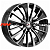 K&K 6,5x17/4x100 ET41 D60,1 Flanker-оригинал (КС751) Алмаз черный