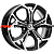 Khomen Wheels 7x17/5x114,3 ET48 D67,1 KHW1702 (Kia K5) Black-FP