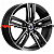 K&K 7x18/5x115 ET44 D70,2 Танаис (КС750) Алмаз черный