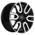 Khomen Wheels 8x17/6x139,7 ET30 D106,1 KHW1723 (Fortuner/Hilux) Black-FP