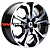 Khomen Wheels 6,5x17/5x108 ET33 D60,1 KHW1711 (Chery tigo 7pro) Black-FP