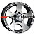 LS 7x16/5x139,7 ET5 D108,5 795 BKF (конус, Колпак+лого)