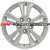 Khomen Wheels 6x16/5x112 ET50 D57,1 KHW1603 (Jetta) G-Silver-FP