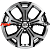Khomen Wheels 6,5x17/5x108 ET50 D63,3 KHW1710 (Focus) Black-FP