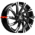 Khomen Wheels 7,5x19/5x108 ET33 D60,1 KHW1901 (Chery Tiggo 7 Pro) Black-FP