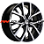 Khomen Wheels 7x18/5x114,3 ET35 D66,1 KHW1806 (Koleos) Black-FP
