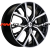 Khomen Wheels 7x18/5x114,3 ET50 D54,1 KHW1806 (Coolray) Black-FP