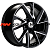 Khomen Wheels 7x17/5x108 ET43 D65,1 KHW1714 (DFM AX 7) Black-FP