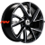 Khomen Wheels 7x17/5x108 ET43 D65,1 KHW1714 (DFM AX 7) Black-FP