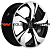Khomen Wheels 7x17/5x108 ET33 D60,1 KHW1724 (Exeed LX) Black-FP