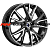 K&K 6,5x18/5x108 ET43 D65,1 Кайлас (КС1054) Алмаз черный