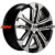 Khomen Wheels 7x18/5x108 ET45 D60,1 KHW1803 (Chery Tiggo 3/Tiggo 3 Pro) Gray