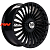 Khomen Wheels 8,5x20/5x112 ET38 D66,6 KHW2008 (Mercedes Front) Black matt