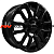 Khomen Wheels 5,5x14/4x100 ET38 D67,1 KHW1406 (Accent/Getz/i20) Black
