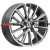 Premium 7,5x18/5x108 ET47 D60,1 КР010 (Tiggo 8 Pro) Diamond Gloss Graphite