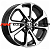 K&K 6x15/4x100 ET50 D60,1 КС861 Алмаз черный