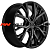 Khomen Wheels 7x18/5x110 ET50 D63,3 KHW1806 (CS35/CS35 Plus) Black