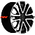 Khomen Wheels 7,5x18/6x139,7 ET25 D106,1 KHW1805 (LC Prado) Black-FP