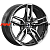 K&K 8x17/5x108 ET45 D63,35 Бартон (КС1110) Алмаз черный