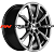 Khomen Wheels 7,5x18/5x108 ET46 D63,4 KHW1808 (Tugella/Jaguar XF/F-Pace) Gray-FP