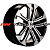Khomen Wheels 7x18/5x108 ET40 D60,1 KHW1803 (Chery Tiggo) Black-FP