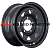 Off-Road Wheels 7x16/5x139,7 ET35 D110 УАЗ (треуг. мелкий) Черный (с увелич. полкой)