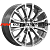 Premium Series 8,5x20/6x139,7 ET25 D106,1 КР006 (Land Cruiser Prado) Diamond Gloss Graphite