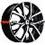 Khomen Wheels 7x18/5x114,3 ET37 D66,5 KHW1806 (Jolion) Black-FP
