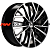 Khomen Wheels 7x17/5x114,3 ET49 D67,1 KHW1717 (Hyundai Elantra) Black-FP