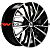 Khomen Wheels 7x17/5x114,3 ET45 D60,1 KHW1717 (CS75) Black-FP