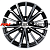 Khomen Wheels 6,5x16/5x112 ET39,5 D66,6 KHW1611 (Action) Black-FP