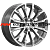 Premium Series 8,5x20/6x139,7 ET33 D67,1 КР006 (Pajero Sport) Diamond Gloss Graphite