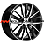 Khomen Wheels 8x18/5x114,3 ET53 D54,1 KHW1807 (Geely Coolray) Black-FP