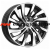 K&K 6x15/4x100 ET40 D60,1 КС882-оригинал Алмаз черный