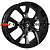 Khomen Wheels 7x19/5x108 ET36 D65,1 KHW1906 (Exeed VX/TXL/LX) Black