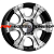 K&K 8x16/5x139,7 ET0 D110,1 Байконур (КС465) Алмаз черный