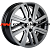 Khomen Wheels 6x16/4x100 ET41 D60,1 KHW1609 (XRay) G-Silver