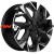 Khomen Wheels 5,5x14/4x100 ET43 D60,1 KHW1402 (Corolla/X-RAY/Logan) Black-FP