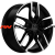 Khomen Wheels 6,5x17/5x112 ET38 D57,1 KHW1708 (Kodiaq/Tiguan) Black-FP