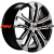 Khomen Wheels 7x18/5x114,3 ET45 D60,1 KHW1803 (CS75) Black-FP