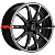 Khomen Wheels 6,5x17/4x100 ET43 D60,1 KHW1707 (Lada Vesta Cross) Black-FP matt