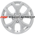 Khomen Wheels 6,5x17/5x114,3 ET50 D67,1 KHW1710 (Ceed) F-Silver
