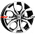 K&K 6,5x16/5x114,3 ET50 D66,1 КС704 Алмаз черный