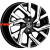 K&K 6x15/4x100 ET40 D60,1 КС1030 Алмаз черный